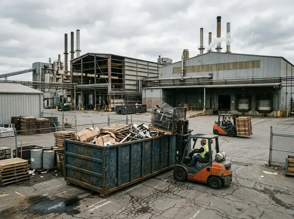 industrial-factory-scrap-conta-003 — frequently asked questions, Cheap Roll-off Dumpster Rentals in Reston, VA